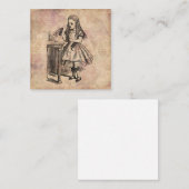 アリスインワンダーランドドリンクミーボトル ノートカード (正面/裏面)