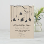 アリスインワンダーランドハイティーベビーシャワーティーパーティー 招待状 (スタンド正面)