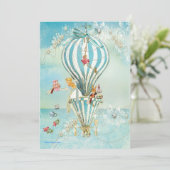 アリスインワンダーランドパーティの招待状 招待状 (スタンド正面)