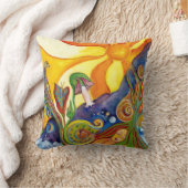 アリスインワンダーランドファンタジー妖精サンシャインドリーム クッション (ブランケット)