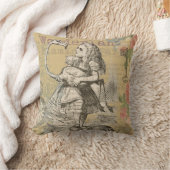 アリスインワンダーランドフラミンゴクラシック クッション (ブランケット)