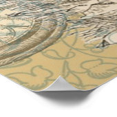 アリスインワンダーランドフラミンゴクラシック ポスター (角)