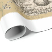 アリスインワンダーランドフラミンゴクラシック ラッピングペーパー (ロールコーナー)