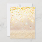 アリスインワンダーランドブライダルシャワーティーパーティー招待状 招待状 (裏面)