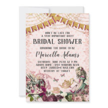 アリスインワンダーランドブライダルシャワー