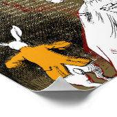 アリスインワンダーランドプリント ポスター (角)