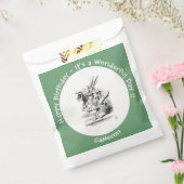 アリスインワンダーランドホワイトラビットヘラルド誕生日 フェイバーバッグ (封をした状態)