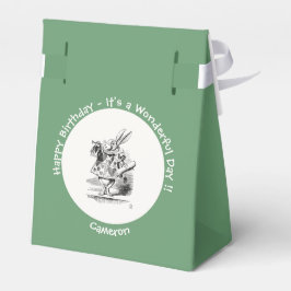 アリスインワンダーランドホワイトラビットヘラルド誕生日 フェイバーボックス