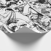 アリスインワンダーランドラッピング紙 ラッピングペーパー (角)