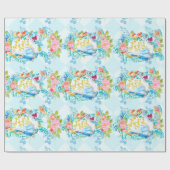 アリスインワンダーランドラッピング紙 ラッピングペーパー (フラット)