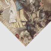 アリスインワンダーランドラッピング紙 薄葉紙 (詳細)