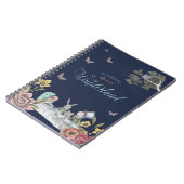 アリスインワンダーランドヴィンテージおとぎ話テーマ ノートブック (左側)