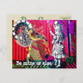 アリスインワンダーランドヴィンテージスタイルはがき ポストカード (正面/裏面)