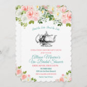 アリスインワンダーランドヴィンテージティーポット招待状 招待状 (正面/裏面)