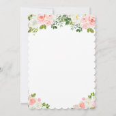 アリスインワンダーランドヴィンテージティーポット招待状 招待状 (裏面)