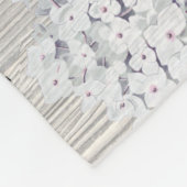 アリスインワンダーランドヴィンテージ花フリースブランケット フリースブランケット (角)