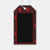 アリスインワンダーランド不機嫌チェシャーキャット ギフトタグ (裏面)