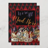 アリスインワンダーランド不機嫌チェシャーキャット シーズンカード (正面/裏面)