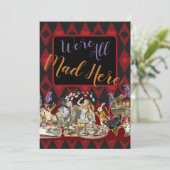 アリスインワンダーランド不機嫌チェシャーキャット シーズンカード (スタンド正面)