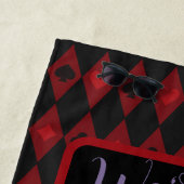 アリスインワンダーランド不機嫌チェシャーキャット ビーチタオル (インサイチュ)