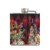 アリスインワンダーランド不機嫌チェシャーキャット フラスク (裏面)