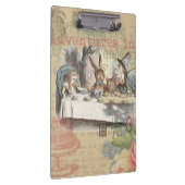 アリスインワンダーランド不機嫌ティーパーティーアート クリップボード (右)