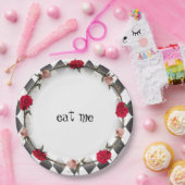 アリスインワンダーランド不機嫌ティーパーティー食べミー ペーパープレート (パーティー)