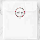 アリスインワンダーランド不機嫌ティーパーティー食べミー ラウンドシール (バッグ)