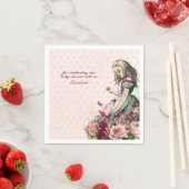 アリスインワンダーランド不機嫌ハターズティーカスタムパーティー スタンダードカクテルナプキン (インサイチュ)