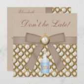 アリスインワンダーランド不機嫌ハッターティーパーティー招待状 招待状 (正面/裏面)