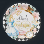 アリスインワンダーランド不機嫌ハッターティーパーティー  ペーパープレート<br><div class="desc">アリスインワンダーランド不機嫌ハターティーパーティー</div>