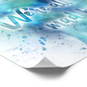 アリスインワンダーランド不機嫌垂直プリント ポスター (角)