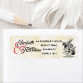 アリスインワンダーランド住所 シール (インサイチュ)