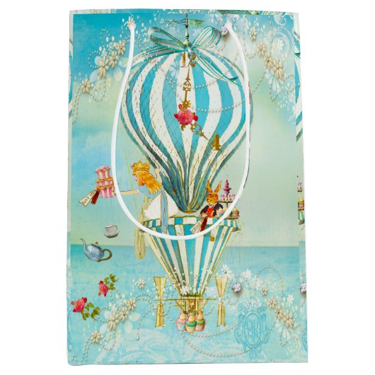 アリスインワンダーランド抱き枕 ミディアムペーパーバッグ (正面)