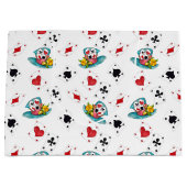 アリスインワンダーランド抱き枕 ラージペーパーバッグ (正面)