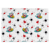 アリスインワンダーランド抱き枕 ラージペーパーバッグ (裏面)