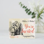 アリスインワンダーランド招待されました鍵トゥドア ポストカード (スタンド正面)