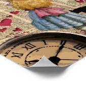 アリスインワンダーランド旅行イン時間 ポスター (角)