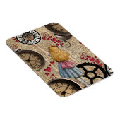 アリスインワンダーランド旅行イン時間 マグネット (右側)