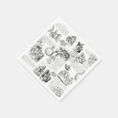 アリスインワンダーランド紙ナプキンス スタンダードカクテルナプキン (角)