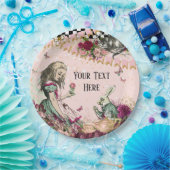 アリスインワンダーランド紙プレート ペーパープレート (パーティー)