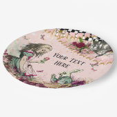 アリスインワンダーランド紙プレート ペーパープレート (アングル)