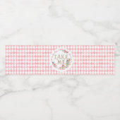 アリスインワンダーランド誕生日ウォーターボトルラベル ペットボトルラベル (シングルラベル)