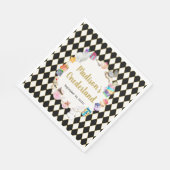 アリスインワンダーランド誕生日オネダーランド スタンダードランチョンナプキン (角)