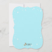 アリスインワンダーランド誕生日招待状 招待状 (裏面)