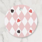 アリスインワンダーランド誕生日 フェイバータグ (裏面)