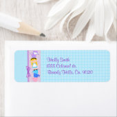 アリスインワンダーランド誕生祝い ラベル (インサイチュ)