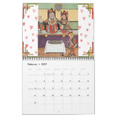 アリスインワンダーランド2008年カレンダー カレンダー (2月 2027)