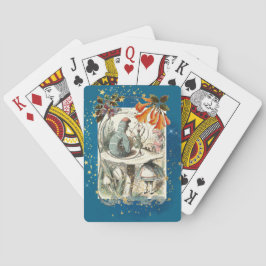 アリスインワンダーランド&キャタピラーヴィンテージスタイル トランプ