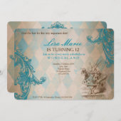 アリスインワンダーランド-招待状 招待状 (正面/裏面)